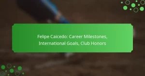 Felipe Caicedo: Career Milestones, International Goals, Club Honors